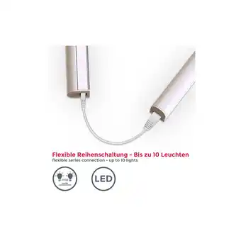 Netto Marken-Discount LED Unterbauleuchte, weiß, LED/8W, 2er-Set Angebot