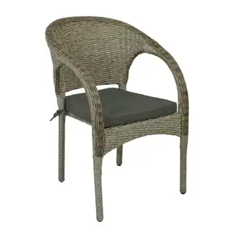 Netto Marken-Discount 2x Polyrattan Stuhl Stapelstuhl Gartenstuhl Rattan Optik Gartensessel Stapelbar Angebot