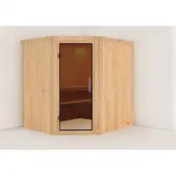 Netto Marken-Discount Karibu Sauna Mitchell SET naturbelassen ohne Ofen Angebot