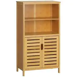 Netto Marken-Discount kleankin Badezimmerschrank Bambus Angebot