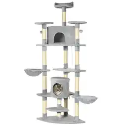 Netto Marken-Discount PawHut Kratzbaum Spanplatte, Sisal, Plüsch(100 Polyster) Angebot