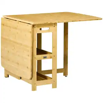 Netto Marken-Discount HOMCOM Klapptisch Bambus Angebot