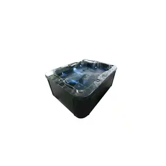 Netto Marken-Discount Home Deluxe Outdoor Whirlpool BLACK MARBLE PURE Angebot