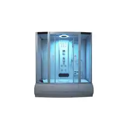 Netto Marken-Discount Home Deluxe Dampfdusche DIAMOND BIG -weiß Angebot