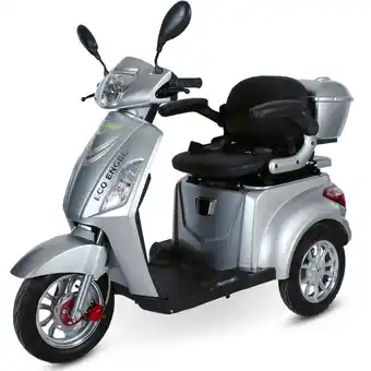Netto Marken-Discount ECO ENGEL 500 Silber, 1000 Watt, 25 km/h, Elektromobil für Senioren, 3 Rad Scooter Angebot