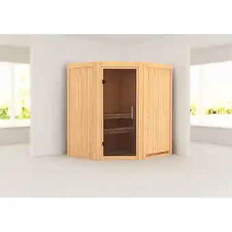Netto Marken-Discount Karibu Sauna Ruacana SET naturbelassen ohne Ofen Angebot