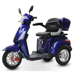 Netto Marken-Discount ECO ENGEL 500 Blau, 25 km/h, 1000 Watt Seniorenmobil Elektromobil Seniorenfahrzeuge Angebot