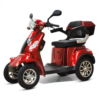 Netto Marken-Discount ECO ENGEL 510 E-Scooter 4 Räder 25 km/h Seniorenmobil, Rot - versch. Farben Angebot