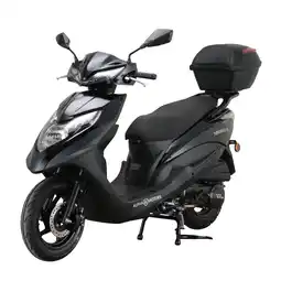 Netto Marken-Discount Alpha Motors Motorroller Topdrive 125 ccm 85 km/h EURO 5 schwarz inkl. Topcase Angebot