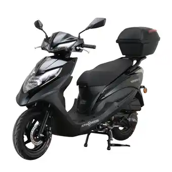 Netto Marken-Discount Alpha Motors Motorroller Topdrive 125 ccm 85 km/h EURO 5 schwarz inkl. Topcase Angebot