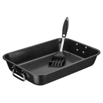 Netto Marken-Discount Auflaufform 40x28,5x7cm mit Pfannenwender Angebot