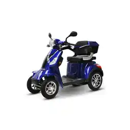 Netto Marken-Discount ECO ENGEL 510 E-Scooter 4 Räder 25 km/h Seniorenmobil, Blau - versch. Farben Angebot