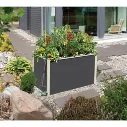 Netto Marken-Discount Karibu Hochbeet terragrau 650x980x640 mm Hochbeet Pflanzkasten Frühbeet Gartenbeet Angebot