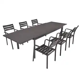 Netto Marken-Discount Garden Pleasure Garten Tischgruppe Sitzgruppe Tisch Stuhl Stapelstuhl Metall Angebot