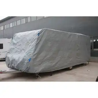 Netto Marken-Discount Wohnwagen Schutzhülle S Schutzhaube Abdeckung Abdeckplane Zelt Ganzgarage Garage Angebot