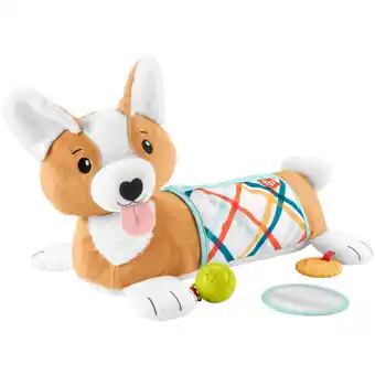 Netto Marken-Discount Fisher-Price Kuscheltier 3-in-1 Hündchen Spielkissen für Bauchlage mit 3 Spielzeugen Angebot