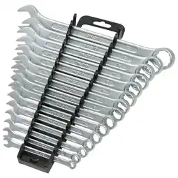 Netto Marken-Discount FAMEX 10355-15 Ringmaulschlüssel Satz im Halter - 15-tlg Angebot