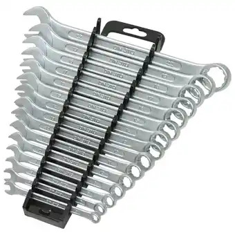 Netto Marken-Discount FAMEX 10355-15 Ringmaulschlüssel Satz im Halter - 15-tlg Angebot
