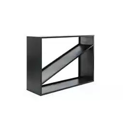 Netto Marken-Discount Westmann Stahl Kaminholzregal Holzlager schwarz 115x35x80 cm Angebot