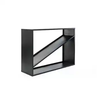 Netto Marken-Discount Westmann Stahl Kaminholzregal Holzlager schwarz 115x35x80 cm Angebot