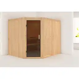 Netto Marken-Discount Karibu Sauna Krimmler SET naturbelassen ohne Ofen Angebot