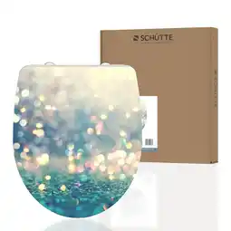 Netto Marken-Discount Schütte Duroplast HG WC-Sitz MAGIC LIGHT, Hochglänzende mit Absenkautomatik und Schnellverschluss Angebot