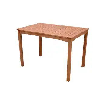 Netto Marken-Discount Garten Eukalyptus Tisch 110x70 Gartentisch Holztisch Holz massiv Balkon Terrasse Angebot