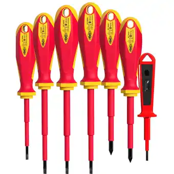 Netto Marken-Discount FAMEX 7734-7 Elektriker Schraubendreher VDE aus deutscher Produktion - 7-tlg Angebot