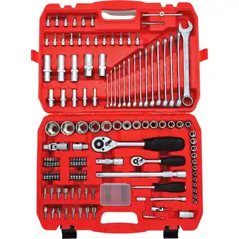 Netto Marken-Discount FAMEX 568-50 Mechaniker Steckschlüsselsatz - Werkzeugkoffer 125-teilig Angebot