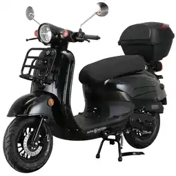 Netto Marken-Discount Alpha Motors Motorroller Adria 50 ccm 45 km/h EURO 5 schwarz inkl. Topcase Angebot