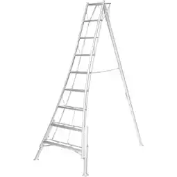 Netto Marken-Discount Niwaki Aluminium 3-Holm-Gartenleiter silber - versch. Ausführungen Angebot