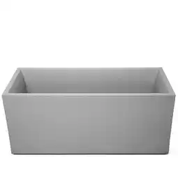 Netto Marken-Discount Pflanzkübel Basalt 100 Blumentopf doppelwandig grau Angebot