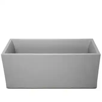 Netto Marken-Discount Pflanzkübel Basalt 100 Blumentopf doppelwandig grau Angebot