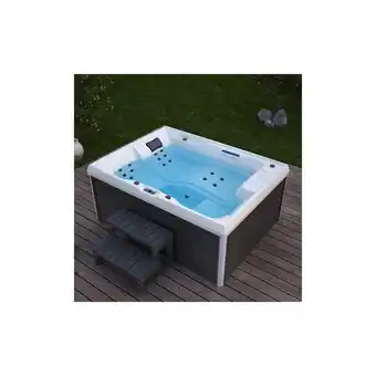 Netto Marken-Discount Outdoor Whirlpool STREAM - Mit Treppe und Thermoabdeckung Angebot