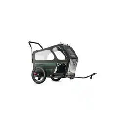 Netto Marken-Discount taXXi Fahrradanhänger Dog M - Dark Grey/Dark Green Angebot