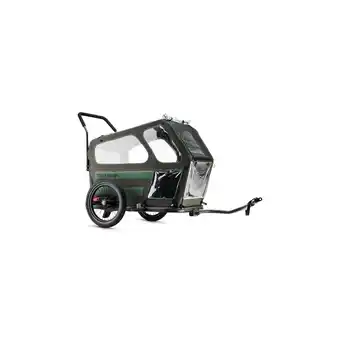 Netto Marken-Discount taXXi Fahrradanhänger Dog M - Dark Grey/Dark Green Angebot