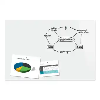 Netto Marken-Discount Sigel Glas Magnettafel 90x60 cm Magnetboard B1300 Tafel Memoboard Whiteboard Angebot