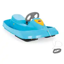 Netto Marken-Discount Jamara Snow Play Bob Ralley 100 cm blau mit Lenkrad und Bremse Angebot