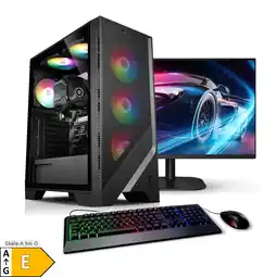 Netto Marken-Discount PC Set mit 23.8 Zoll TFT Online Gamer AMD Ryzen 5 5600GT, 16GB DDR4, AMD Vega Grafik, 1TB SSD, WLAN Angebot
