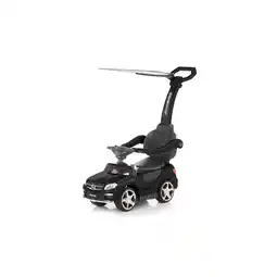 Netto Marken-Discount Chipolino Rutscher Mercedes Benz GL63 AMG 3 in 1, Schubstange, Ledersitz, Dach schwarz Angebot