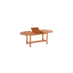 Netto Marken-Discount Merxx Ausziehtisch oval 160 (210) x 90 cm Angebot