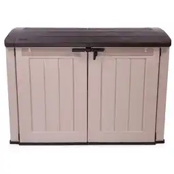 Netto Marken-Discount Keter Mülltonnenbox Geräteschuppen Garten Ultra Angebot