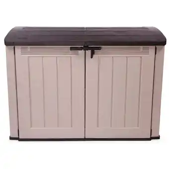 Netto Marken-Discount Keter Mülltonnenbox Geräteschuppen Garten Ultra Angebot