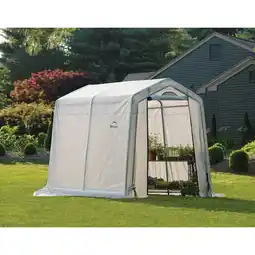 Netto Marken-Discount ShelterLogic Foliengewächshaus 4,32 m² weiß 240x180 cm Angebot