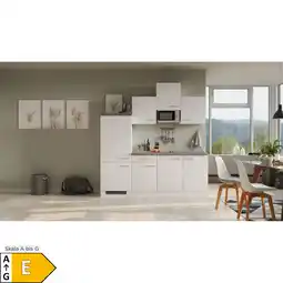 Netto Marken-Discount Flex-Well Küchenzeile 210cm G-210-1602-002 Lucca Angebot