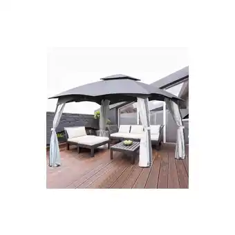 Netto Marken-Discount Gartenpavillon Gazebo Angebot