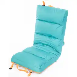 Netto Marken-Discount Westmann Campingstuhl Lounger petrol blau 128x52 cm Angebot