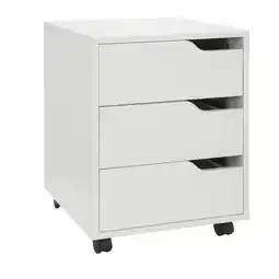 Netto Marken-Discount hjh OFFICE Rollcontainer ORGANISER Melaminharzbeschichtete Spanplatte Angebot