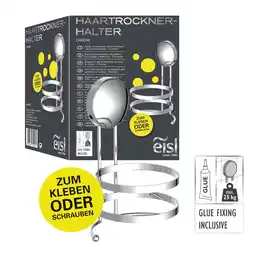Netto Marken-Discount Eisl Fönhalter ohne Bohren Chrom Angebot