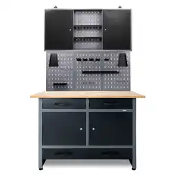 Netto Marken-Discount Werkstatt Set Werner Plus 120 cm 1 Schrank Angebot